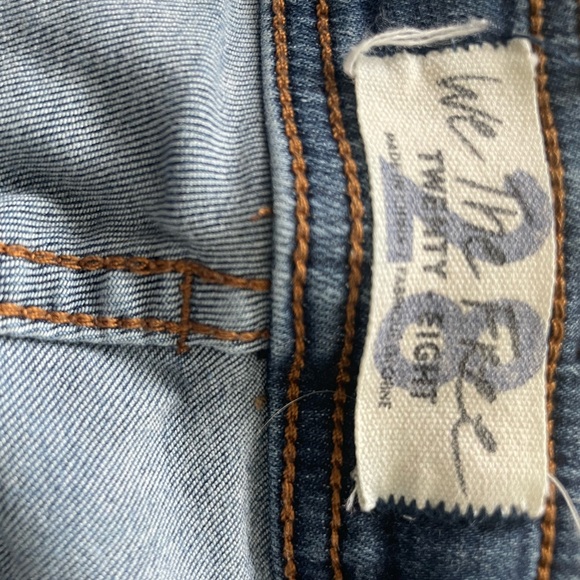 Free People Bootcut Jeans, Size 28 - Picture 3 of 4